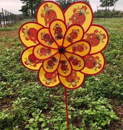 Windmill Wind Spinner Toy Whirligig Wheel Home Yard Classic Windmill Toy 30&50CM